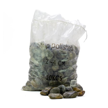 حصى ملون طبيعي – 2.5 سم لتزيين الحدائق والممرات