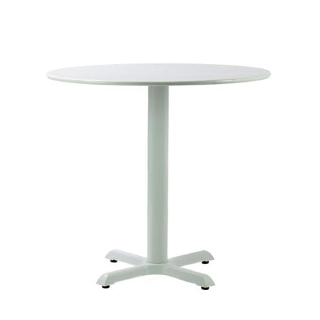 طقم جلسات خارجية 4 مقاعد مع طاولة – لون أبيض