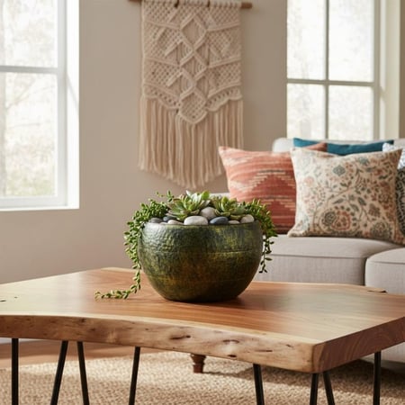 حوض حديد ذهبي – مقاسين (كبير ووسط)