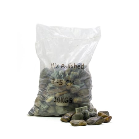 حصى طبيعي لون مشكل – مقاس 3.5 سم