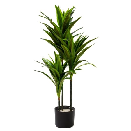 شجرة درسينا صناعية – أوراق خضراء طبيعية المظهر، متوفرة بمقاسين 90 و120 سم