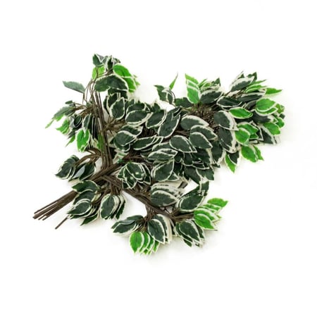 فرع فيكوس صناعي – أوراق خضراء طبيعية المظهر للزينة