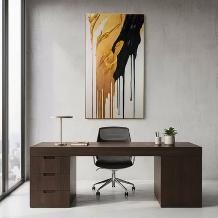 لوحة جدارية كانفاس عصرية فاخرة مقاس 140×80 سم