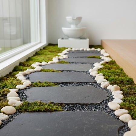 حصى كريمي طبيعي – 3.8 سم للحدائق وأحواض النباتات