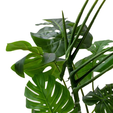 شجرة مونستيرا صناعية – أوراق خضراء كثيفة واقعية المظهر، ارتفاع 170 سم