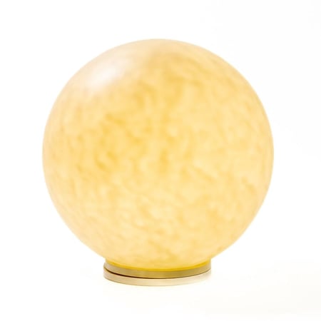 ستاند كروي مستوحى من القمر – فايبر جلاس أبيض