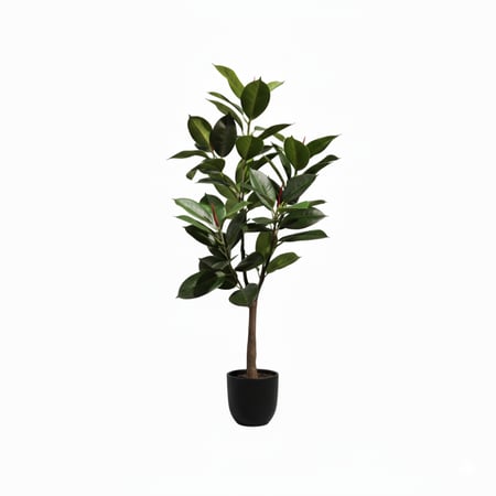 شجرة فايكس مطاط صناعية تصميم طبيعي للديكور الداخلي والخارجي