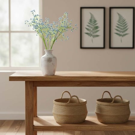 فرع ورد صناعي بيبي فلاور – تصميم ناعم وألوان طبيعية