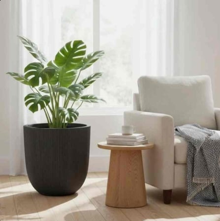 حوض نباتات – بلاستيك عالي الجودة مقاوم للعوامل الجوية وللماء من حديقة السوسن