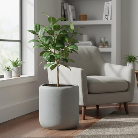 حوض فايبر كبير – تصميم عملي يناسب تنسيق النباتات والحدائق