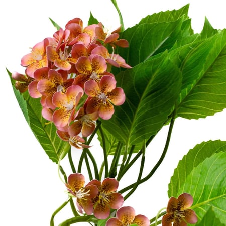 خضارات صناعية متدلية – مع وردة كوبية، 54 سم