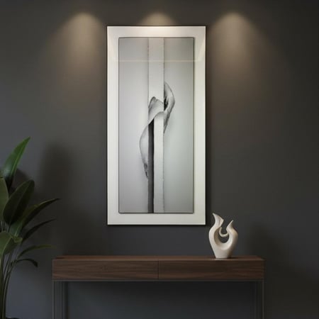 لوحة جدارية ديكورية 80×160 سم – كانفاس فني طويل للجدار الكبير والصالة