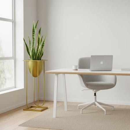 استاند حديد ذهبي كامل – مقاسين (كبير وصغير)