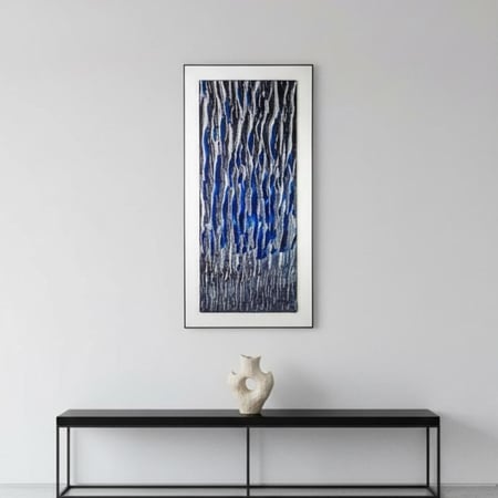 لوحة جدارية ديكورية 80×160 سم – تصميم فني عصري لتزيين الحائط وإبراز فخامة الديكور