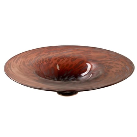 صحن زجاج جداري – لوحة دائرية للديكور