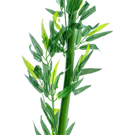 خيزران صناعي بامبو – جذع طبيعي وأوراق فابريك