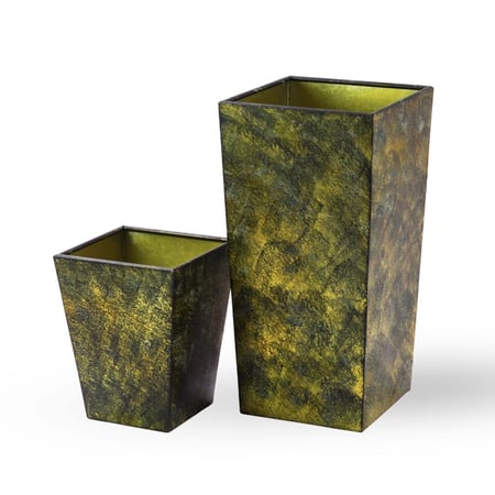 مركن نباتات معدني ديكوري