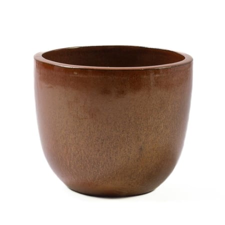 حوض فخار نحاسي للنبات الصناعي والطبيعي