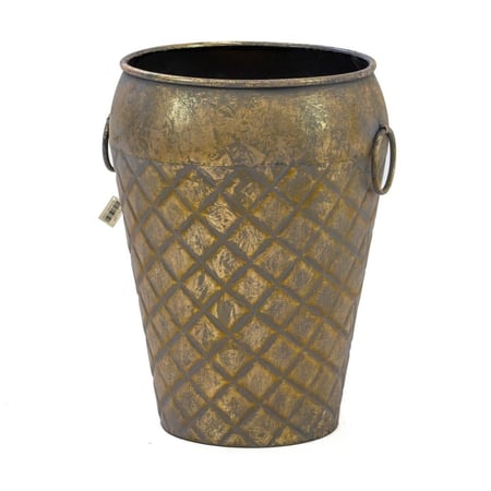 حوض حديدي بنقشة جلد الثعبان – متوفر بثلاث مقاسات للزراعة والديكور