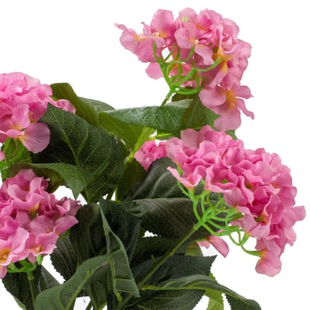 نبات صناعي مع زهور ارتفاع  55 سم