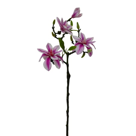 زهور الماغنوليا الاصطناعية – عدة خيارات (3 أو 4 رؤوس)