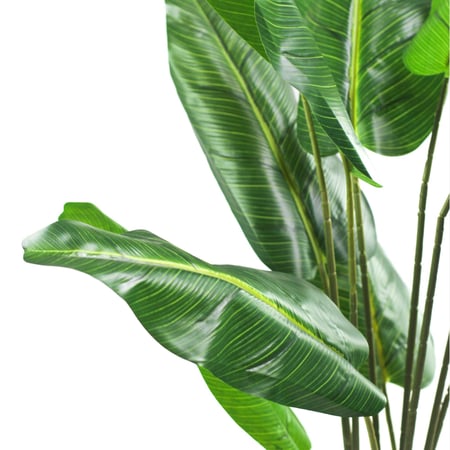 شجرة موز صناعية – ارتفاع 120 سم – أوراق استوائية واقعية بتصميم فاخر