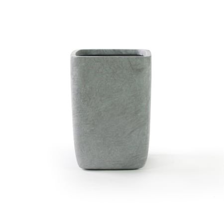 حوض فايبر رمادي مستطيلي  – مقاسين L و M