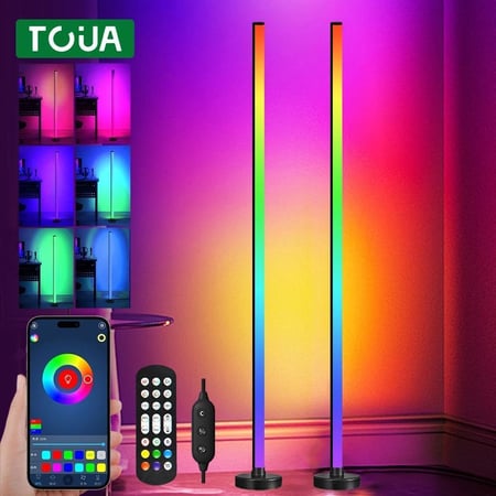 مصباح أرضي LED RGB