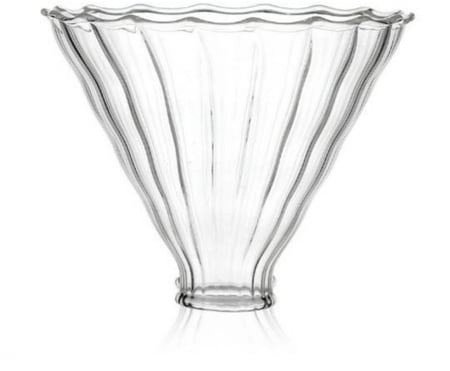 قمع تقطير V60 زجاج بلمسة خشبية - مقاس 02 | V60 Dripper