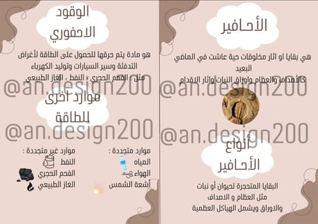 علوم ثالث الاحافير والوقود الاحفوري