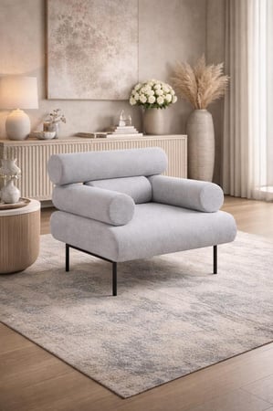 كرسي مفرد بعدة ألوان بتصميم عصري ومريح للاستخدام المنزلي والمكتبي