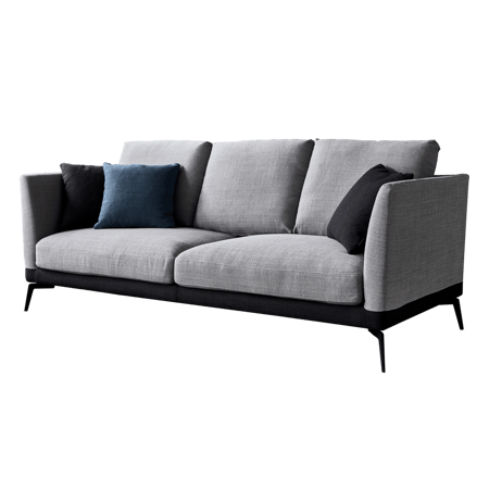 كنب ثلاثي كاتانا من اخشاب