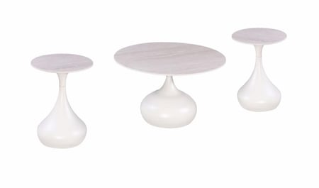 طقم طاولات شاي سيراميك بتصميم عصري فاخر-بعدة ألوان