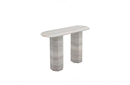 طاولة كونسول رخام بتصميم فاخر-بعدة ألوان