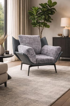 كرسي كنب أنيق ومريح   -بعدة ألوان