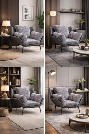 كرسي كنب أنيق ومريح   -بعدة ألوان