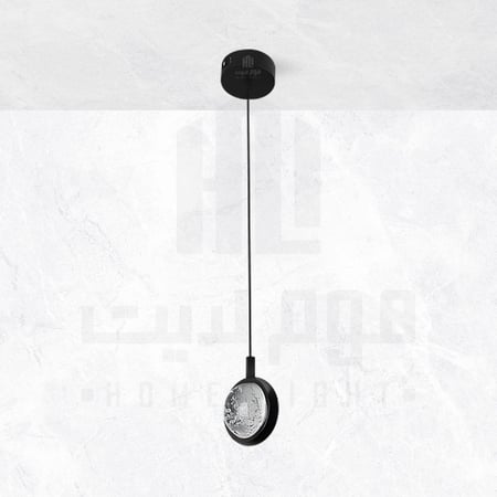 معلقة مودرن ليد مفرد اسود