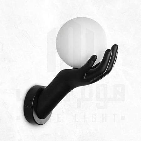 ابليك مودرن اسود - شكل يد