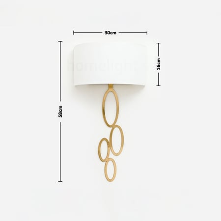 ابليك جداري مودرن نحاسي