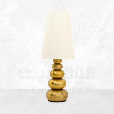 ابجورة طاولة مودرن - نحاسي