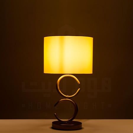 ابجورة-طاولة-موردن-صغيرة-لون-نحاسي-غطاء-عسلي