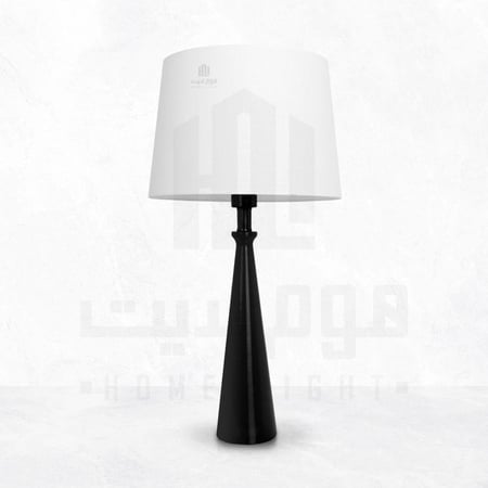 ابجورة طاولة مودرن اسود مطفي