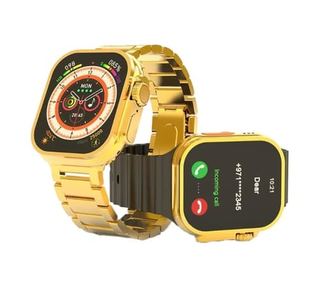 PRASONX ULTRA GOLDEN ساعة براسونك الترا