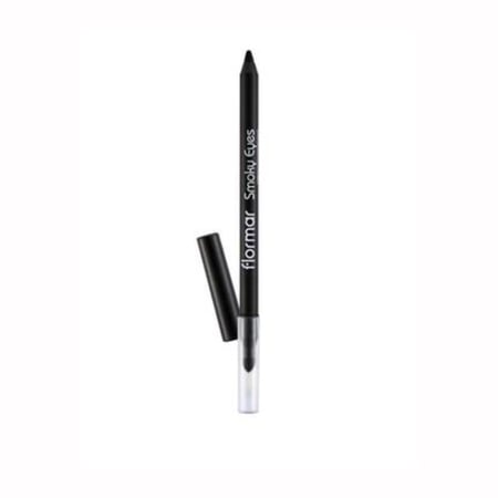 فلورمار قلم كحل سموكي ايز للعين معا طرف اسفنجة اسود 01