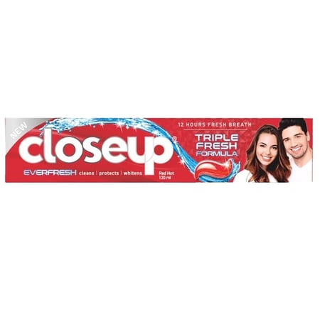 كلوس اب معجون الاسنان أنتعاش يدوم أحمر حار، 120 مل