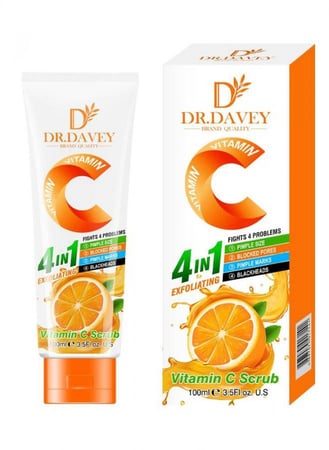 دكتور دافي مقشر فيتامين سي