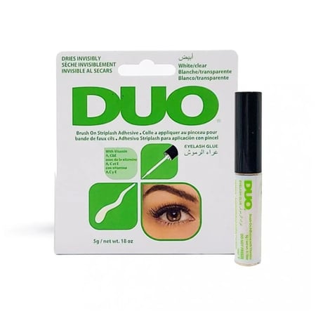 غراء رموش ديو ريشة لون ابيض 5غرام