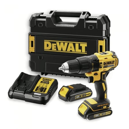 دريل بالبطارية 18 فولت مع همر -ديوالت-DeWalt