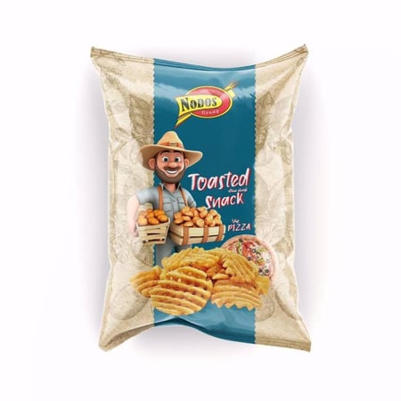Nodos Toasted Snack Pizza | بطاطا شيبس محمصة بالبيتزا