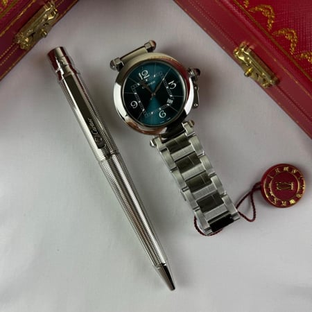 طقم ساعة وقلم كارتير